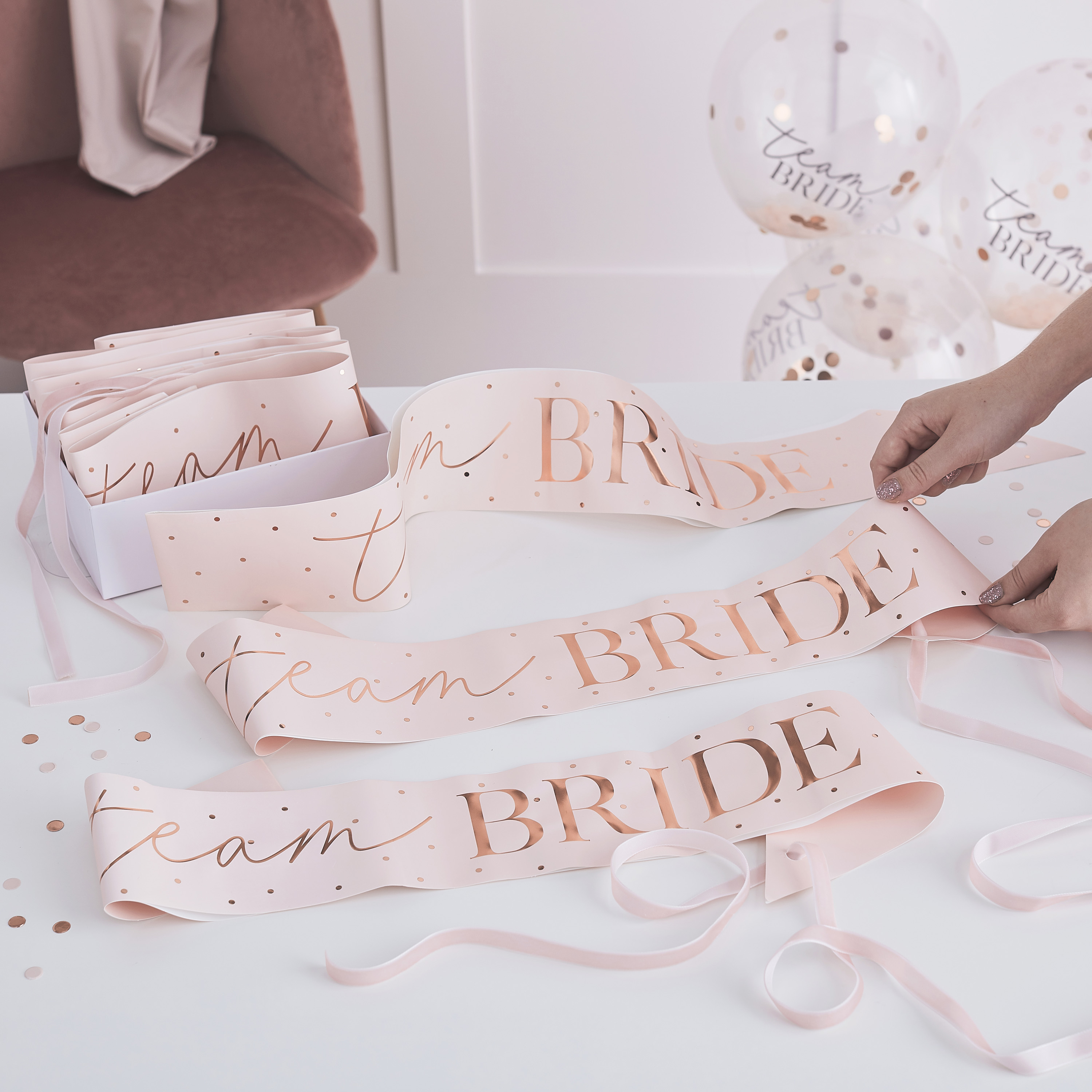 Ginger ray 2024 bridesmaid sash