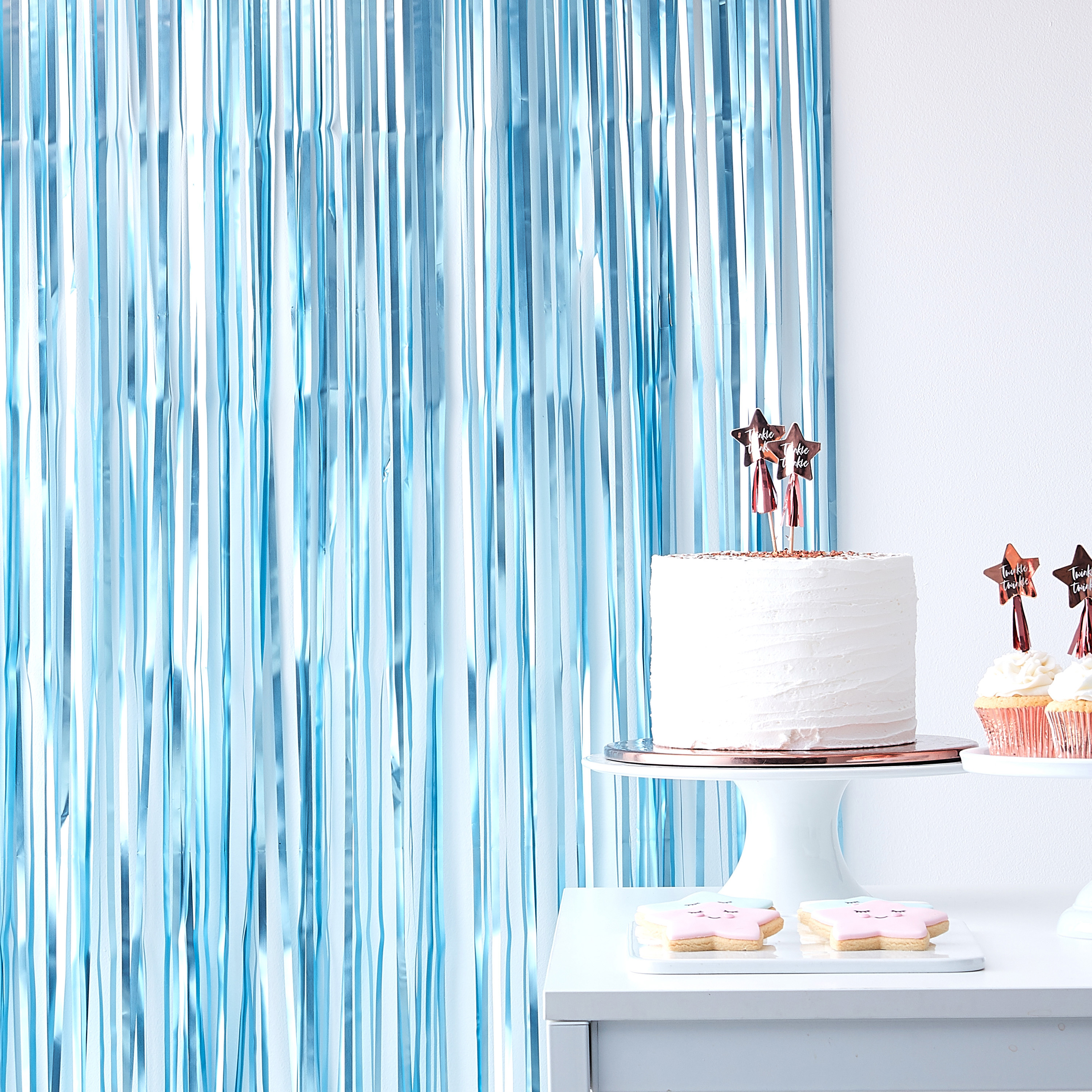 paper fringe curtain