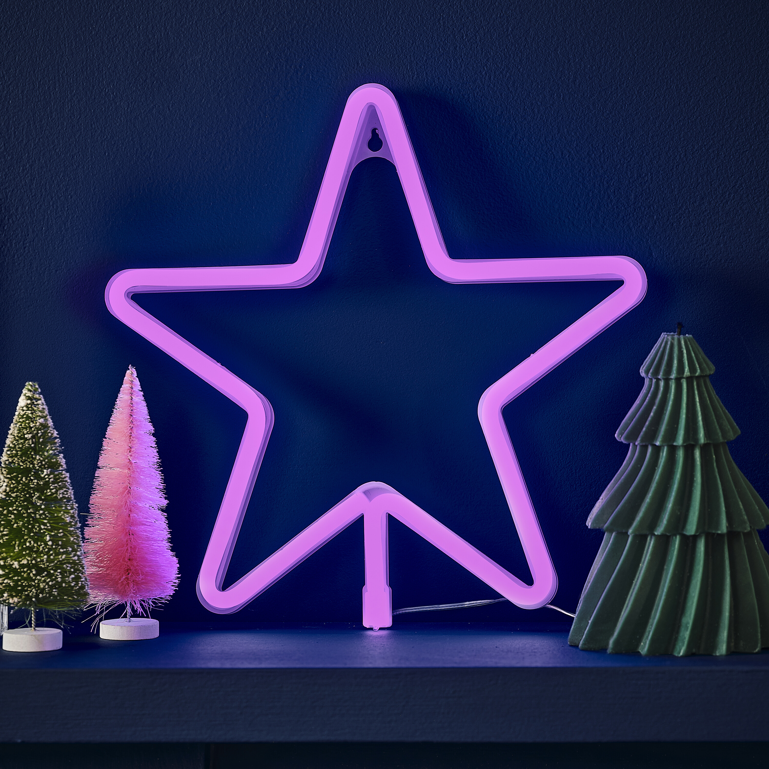 pink light up christmas decorations