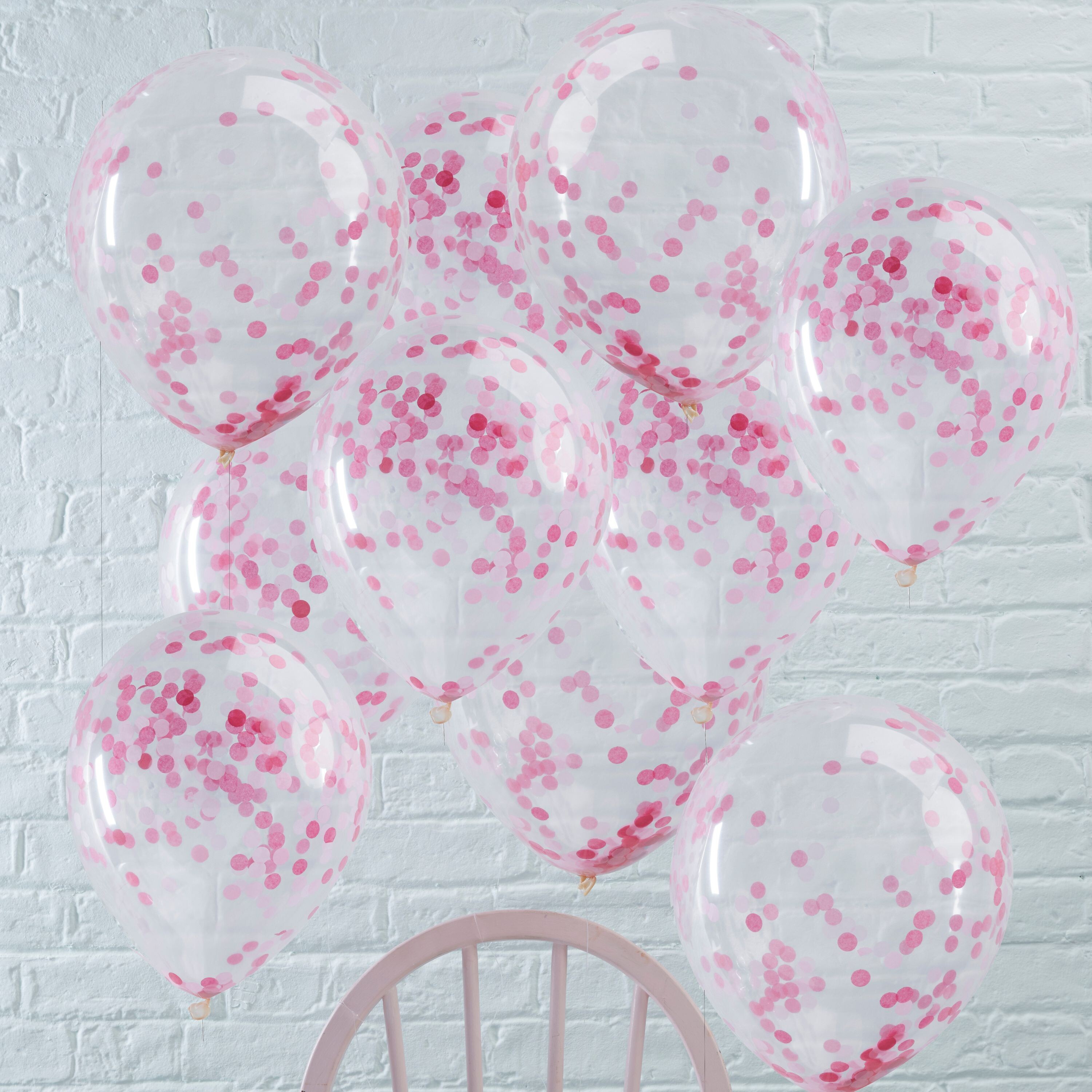 Pink Confetti Balloons | Ginger Ray