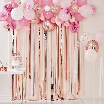 ceiling balloons with tassels