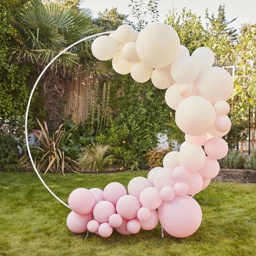 How to Make a Fancy Balloon Arch - A Beautiful Mess
