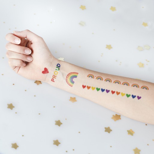 Week 2 Show your Pride — Rainbow themed tattoo | by Yvonne Lee | Medium